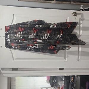 Disney Mickey Mouse Concept One Accessories Sheer White/Red/Black Shawl/Wrap